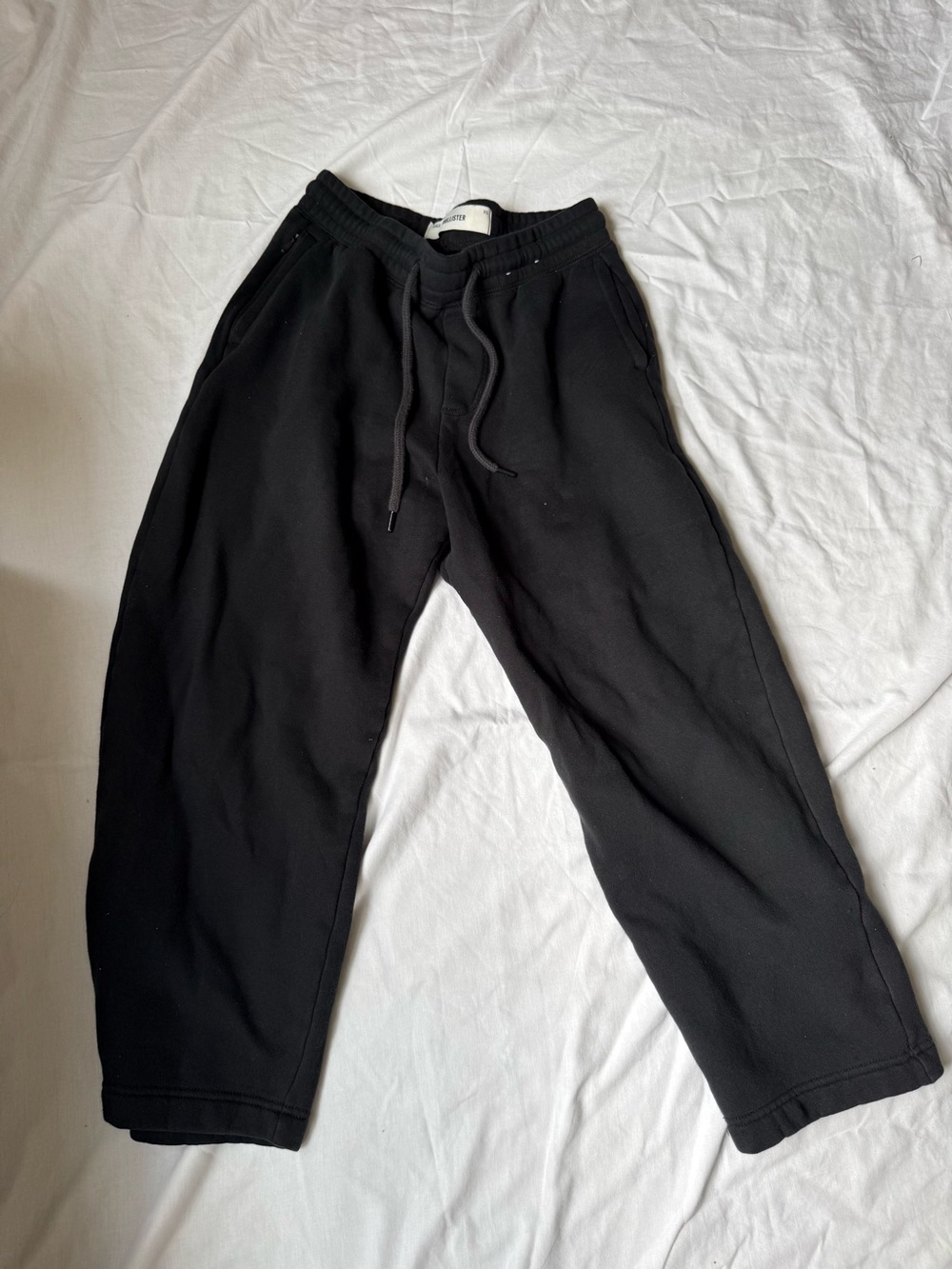 Black Hollister Men’s Drawstring Sweatpants